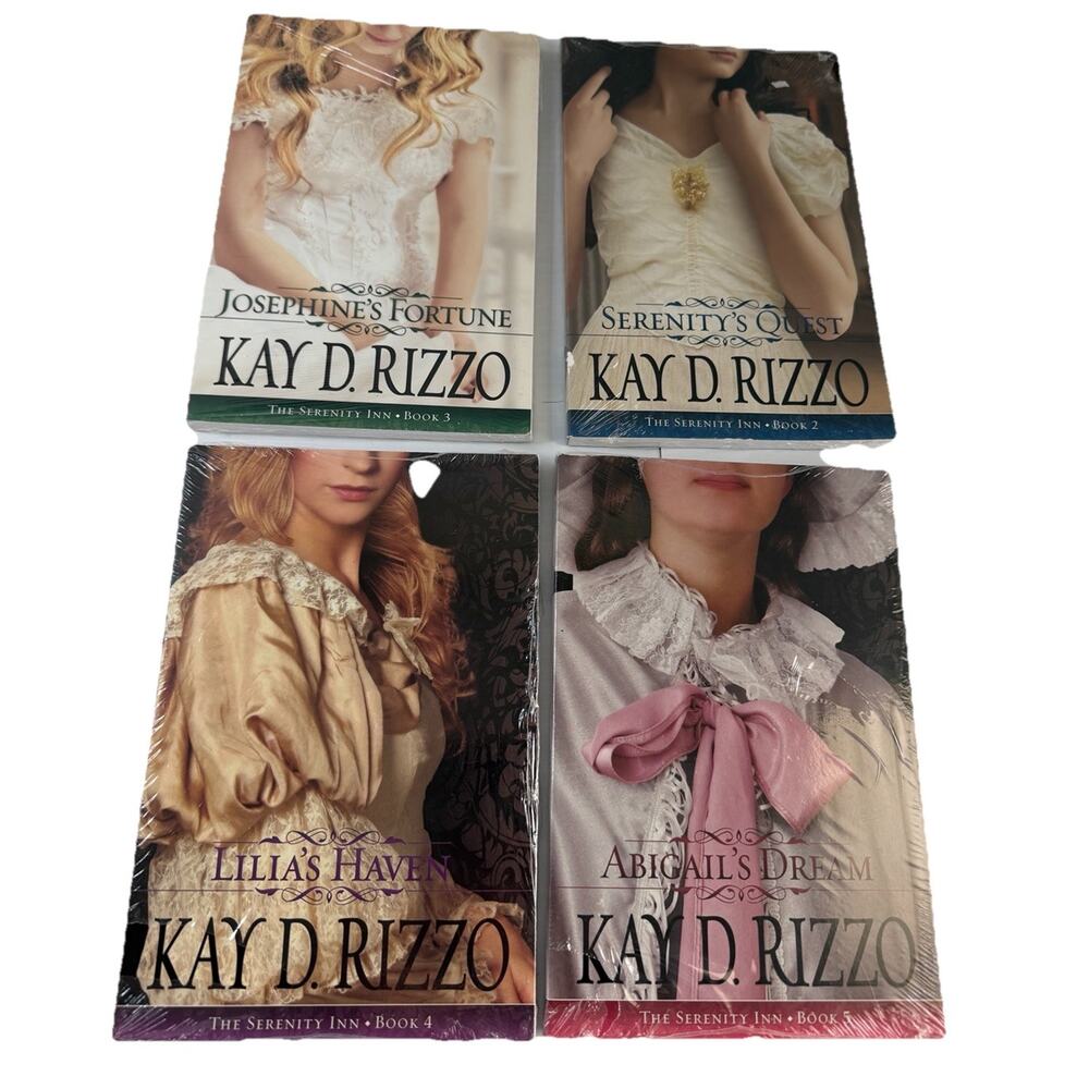 Christian Romance X 4 Kay D. Rizzo The Serenity Inn Books 2-5 NEW Pacific Press